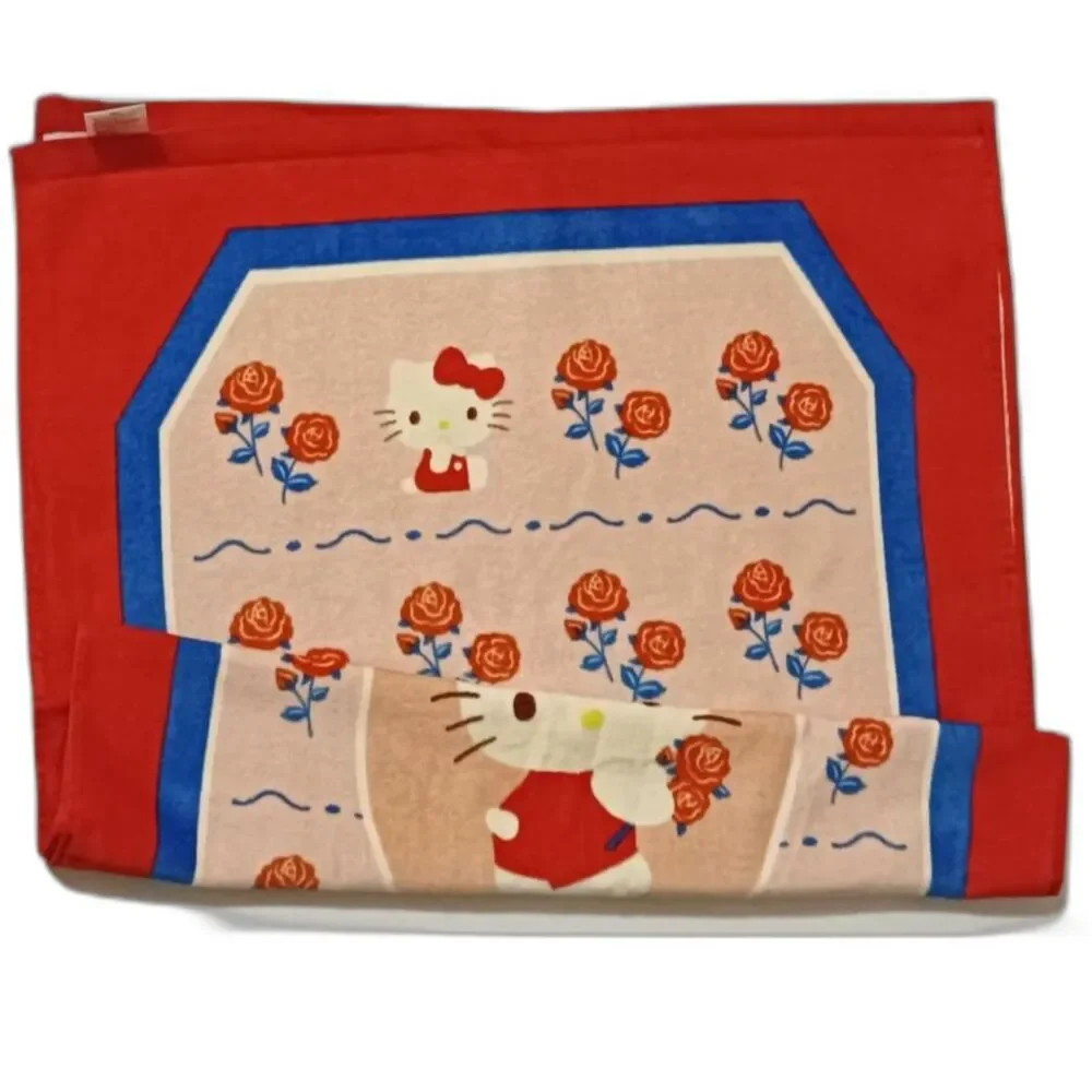 Bath towel hello kitty Sanrio